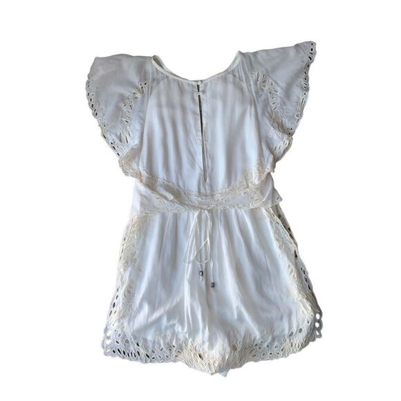 Free People Ivory Eyelet Sahara Romper - Picture 8 of 13